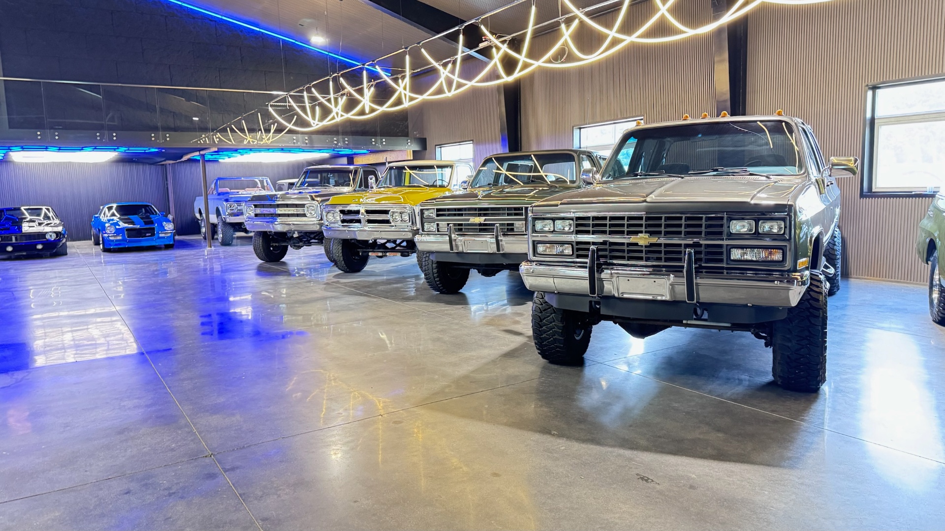 K5 Blazers and trucks lineup