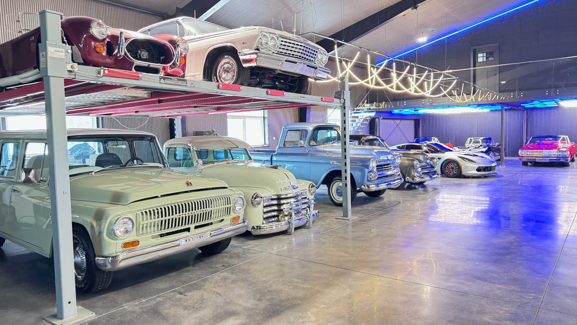 Completed classics collection in showroom