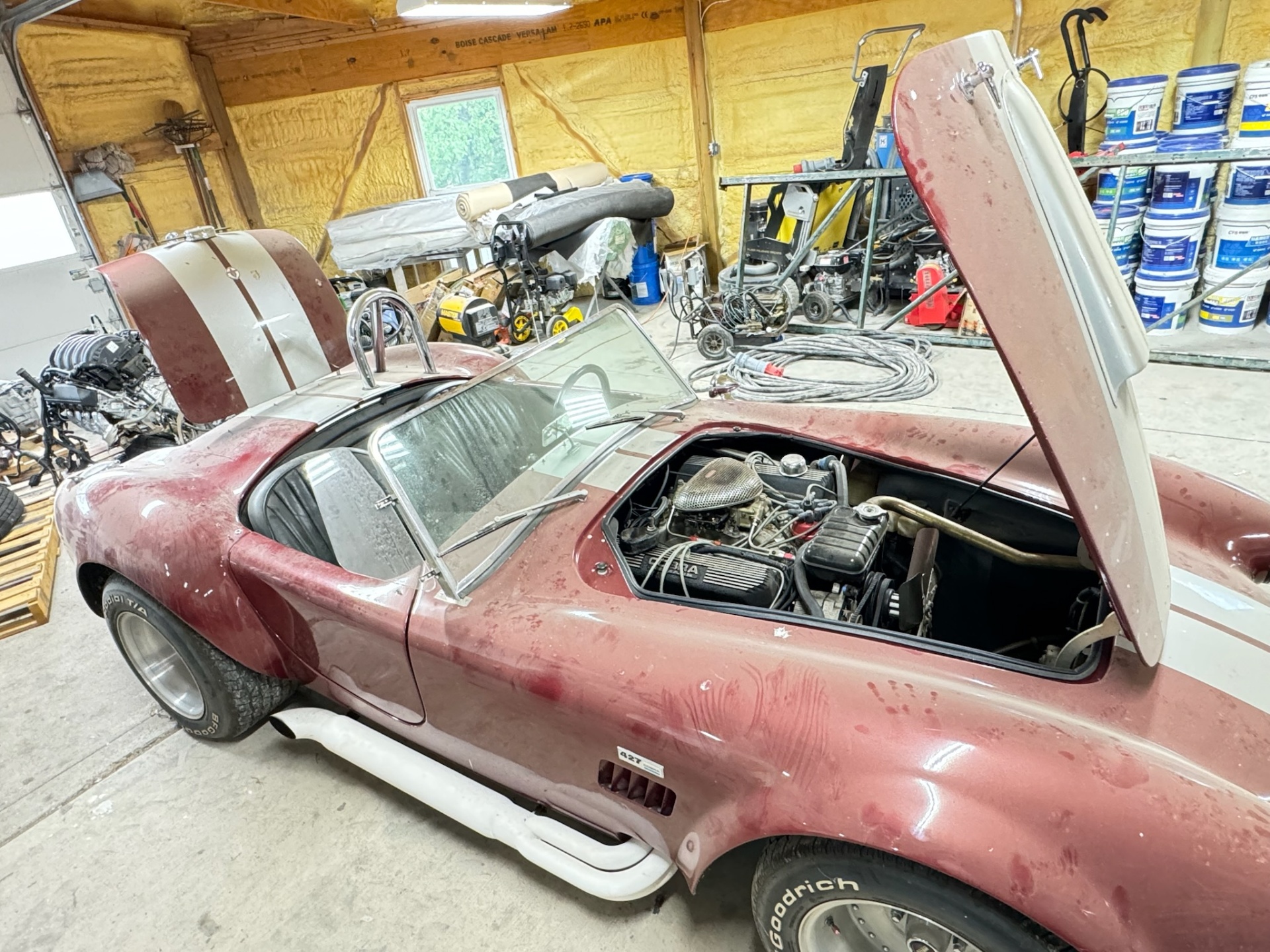 Complete engine harness and connections